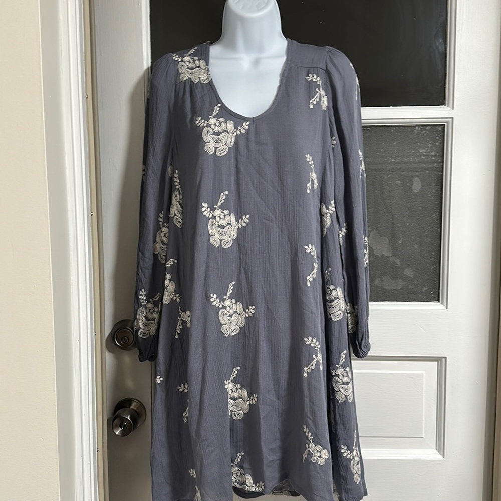 Altar’d State dress with embroidery.